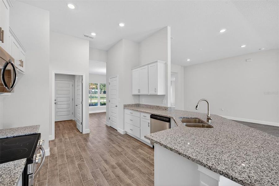 Furnished interior view inside a new home in Hill Country Estates, Dade City (Image 16). Furnished interior view inside a new home in Hill Country Estates, Dade City (Image 16).