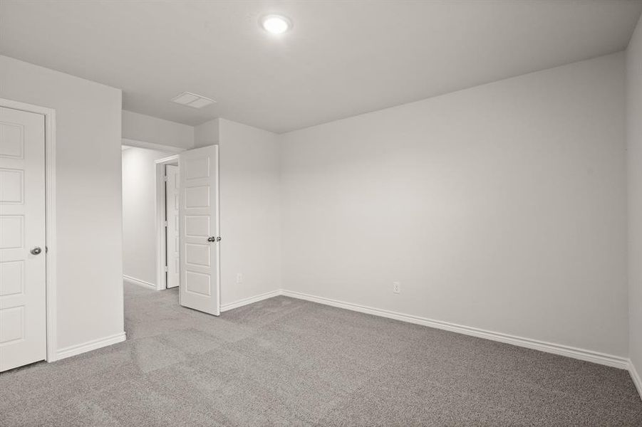 Spacious, unfurnished interior of a new home in Christian Meadows, Ennis (Image 33). Spacious, unfurnished interior of a new home in Christian Meadows, Ennis (Image 33).