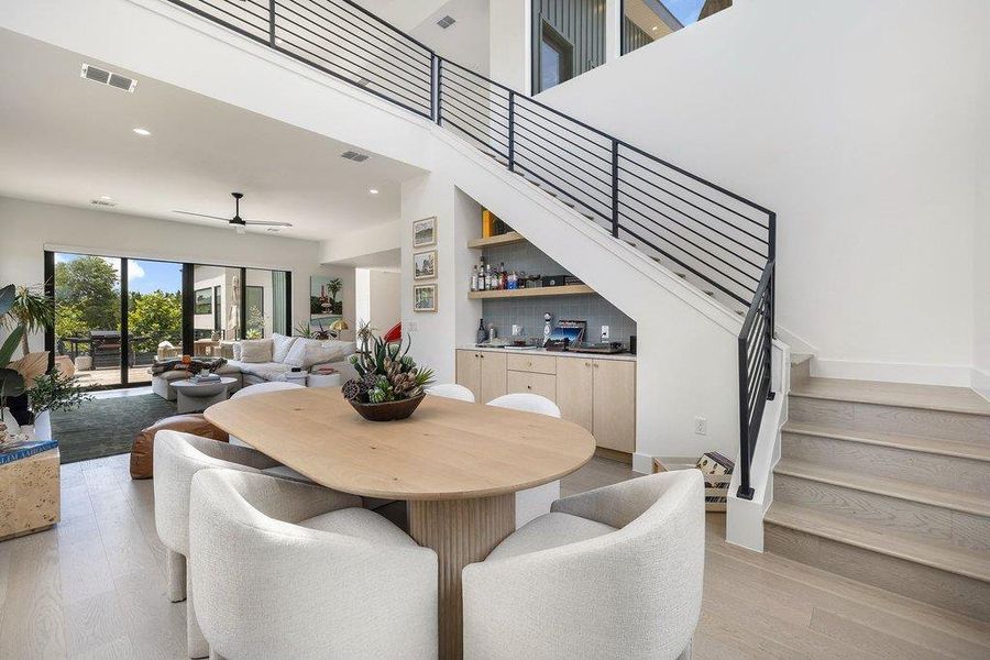 Furnished interior view inside a new home in , Austin (Image 14).