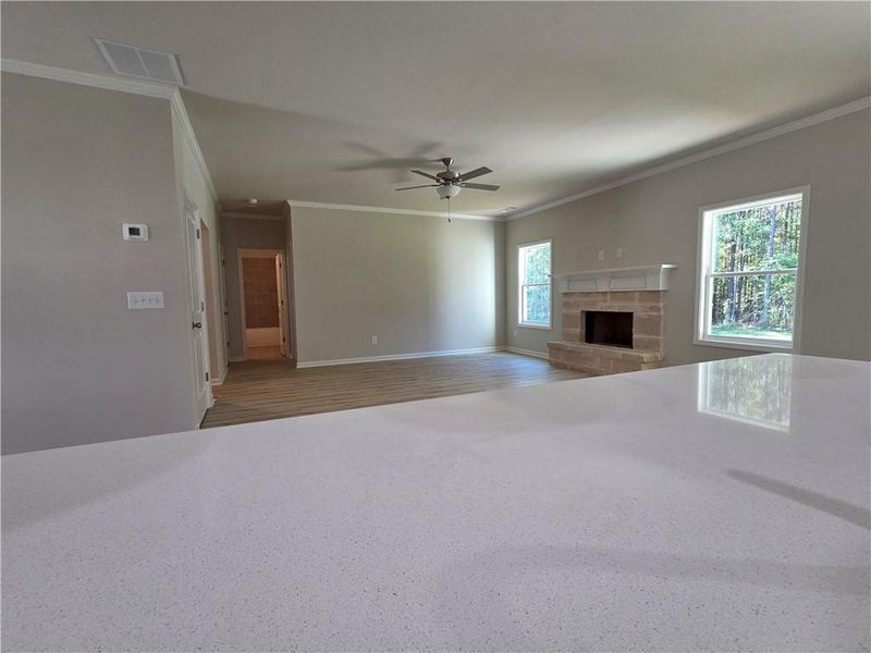 Spacious, unfurnished interior of a new home in River Meadows, Bethlehem (Image 28).