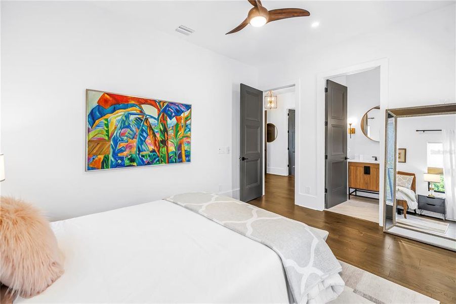 Furnished interior view inside a new home in , St. Petersburg (Image 17).