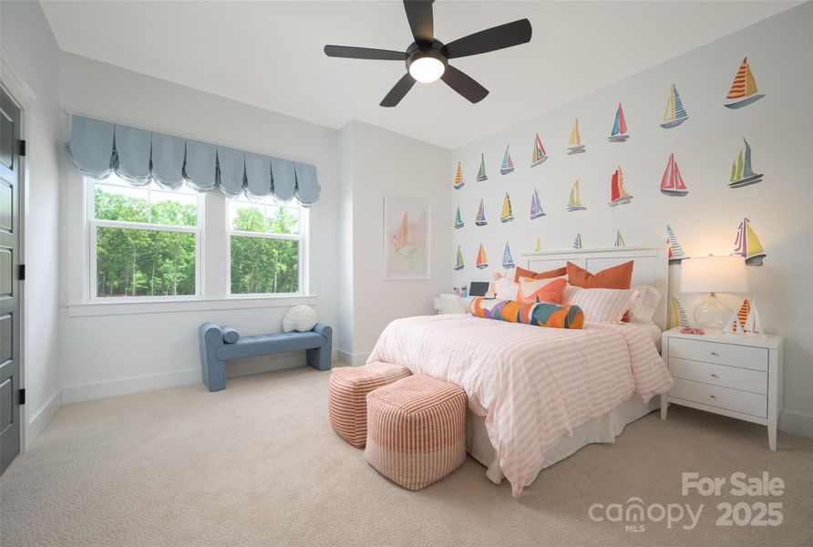 Furnished interior view inside a new home in North Creek Village, Huntersville (Image 29).