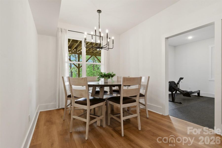 Furnished interior view inside a new home in , Lexington (Image 32).
