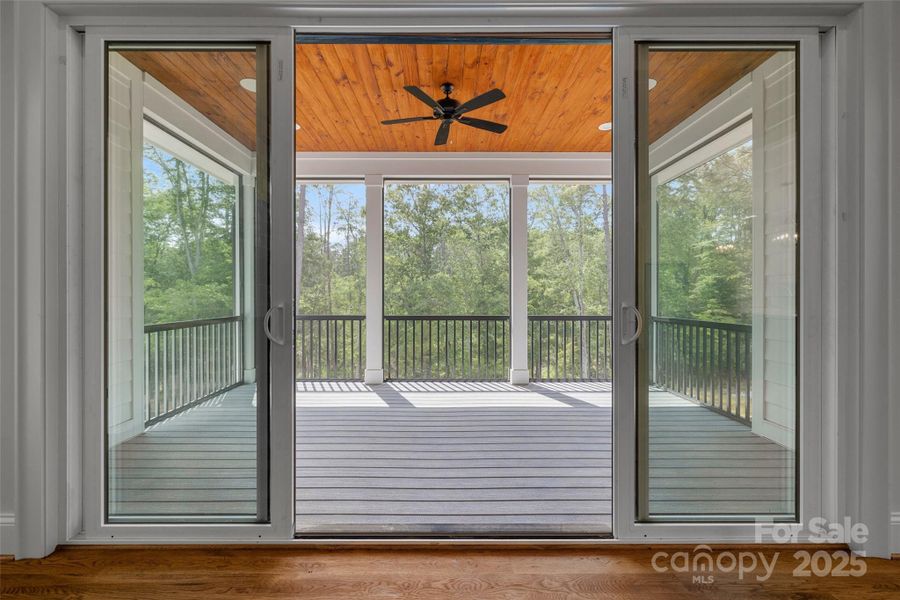 Exterior details and patio area of a home in , Clover (Image 25).