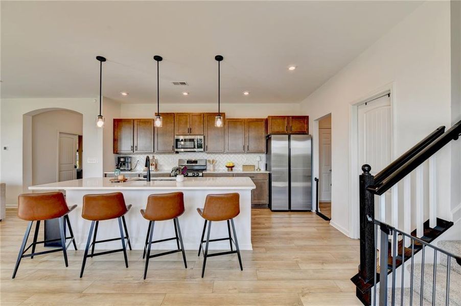 Furnished interior view inside a new home in Sweetbay Farm, Lawrenceville (Image 55).