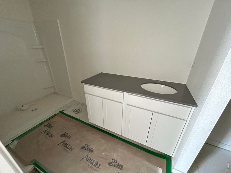 In-progress construction of a new home in Liberty Draw, Evans, CO (Image 38).