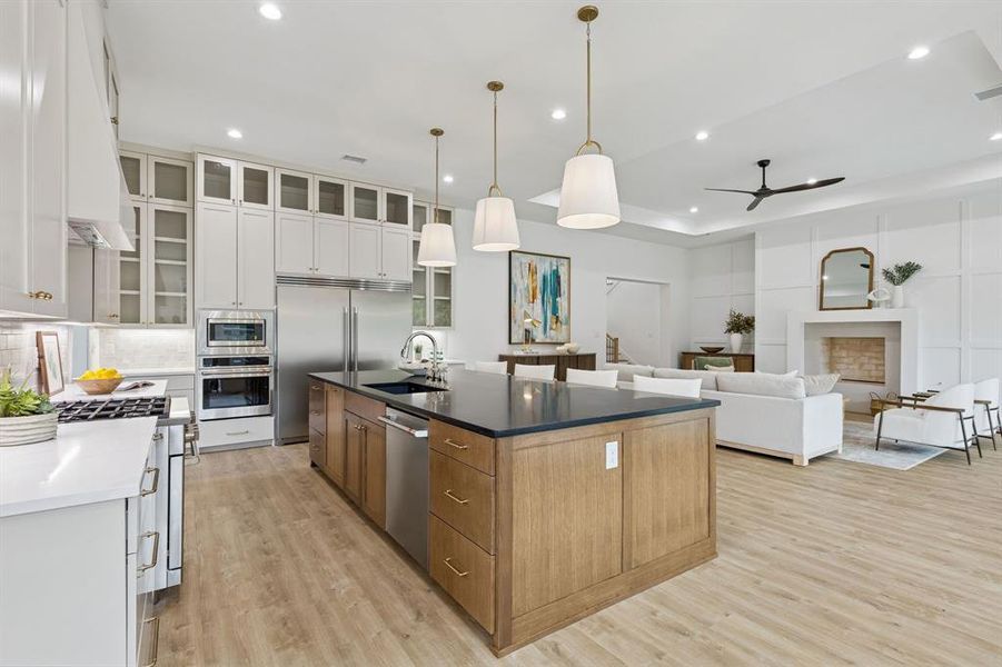 Furnished interior view inside a new home in , Midlothian (Image 13).