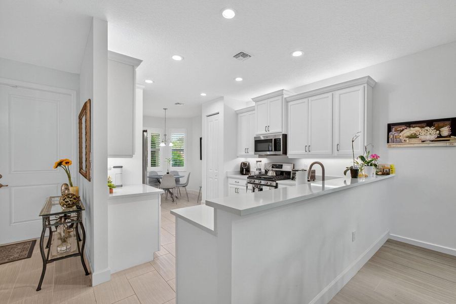 Furnished interior view inside a new home in , Port St. Lucie (Image 8).