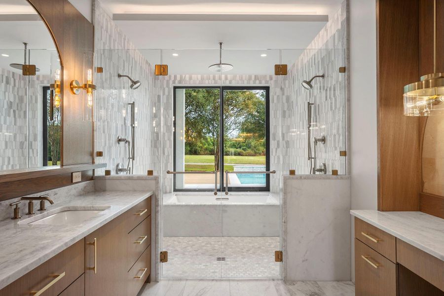 Furnished interior view inside a new home in , Bryan (Image 9).