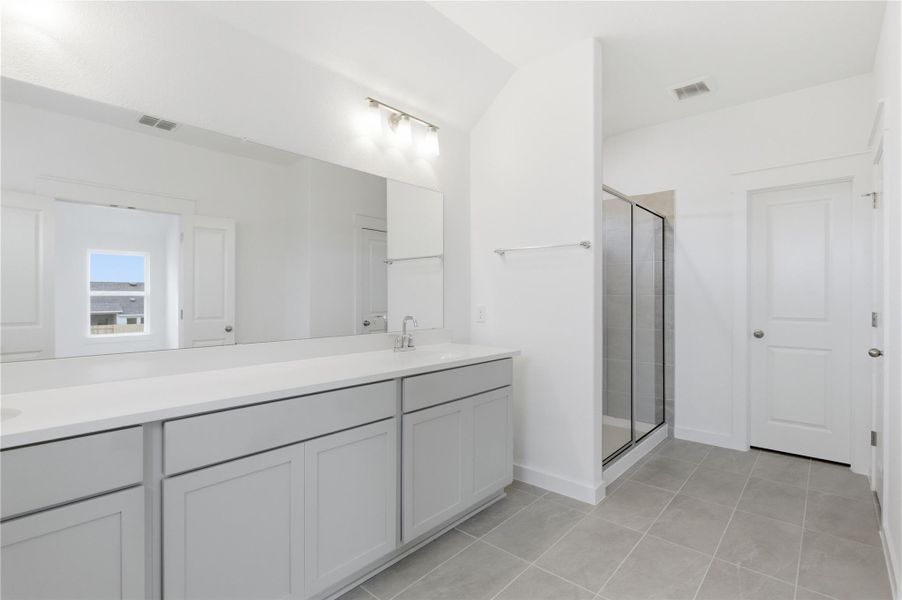 Furnished interior view inside a new home in Infinity Square, Kyle (Image 8).