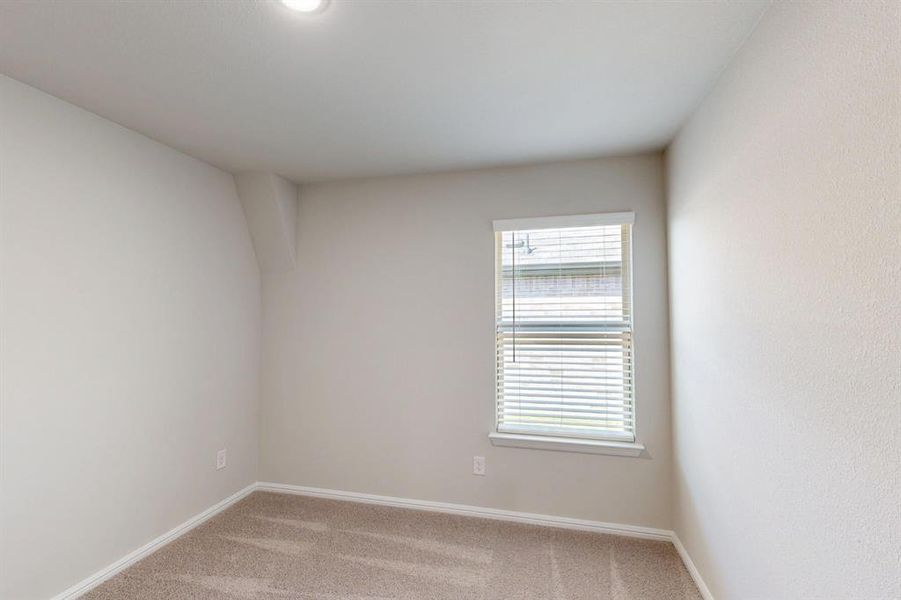 Spacious, unfurnished interior of a new home in Meadow Park, Denton (Image 25). Spacious, unfurnished interior of a new home in Meadow Park, Denton (Image 25).