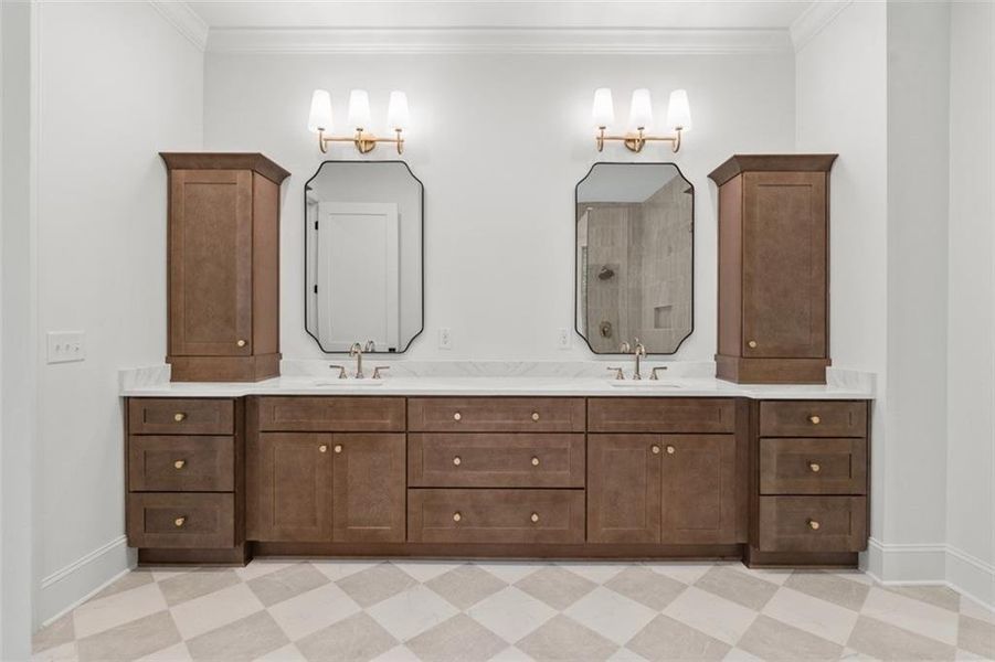 Furnished interior view inside a new home in , Woodstock (Image 15).