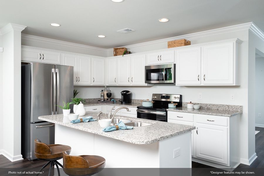 Furnished interior view inside a new home in Ellington, Elgin (Image 4).