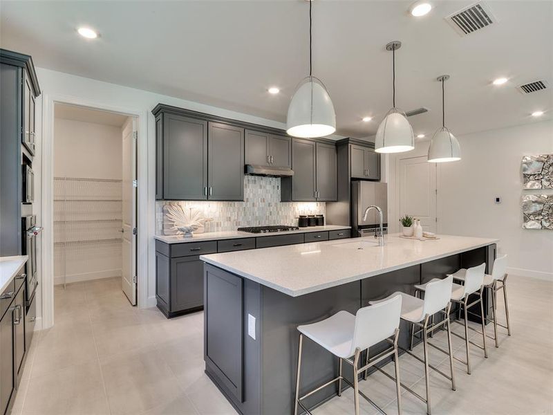 Furnished interior view inside a new home in Shores at Stillwater, Englewood (Image 5). Furnished interior view inside a new home in Shores at Stillwater, Englewood (Image 5).