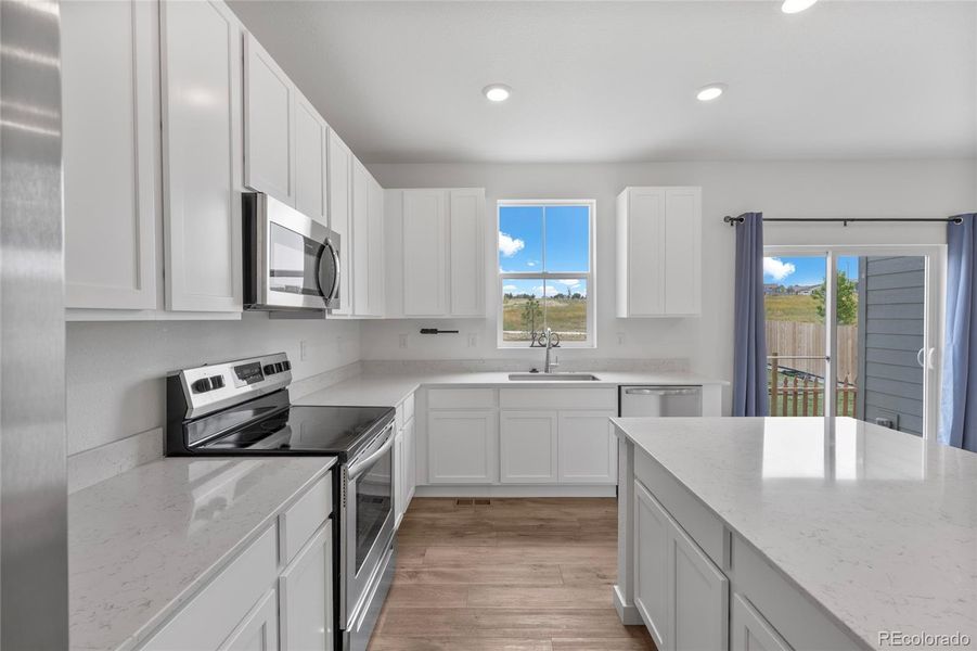 Furnished interior view inside a new home in , Elizabeth (Image 13).