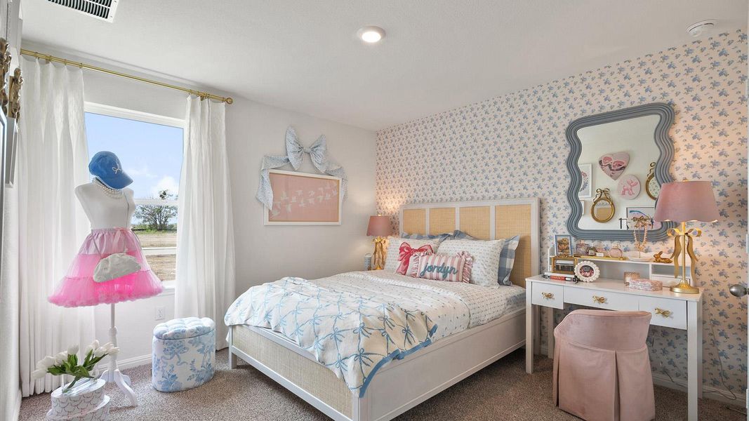 Furnished interior view inside a new home in Monarch Ranch, Manor (Image 23). Furnished interior view inside a new home in Monarch Ranch, Manor (Image 23).