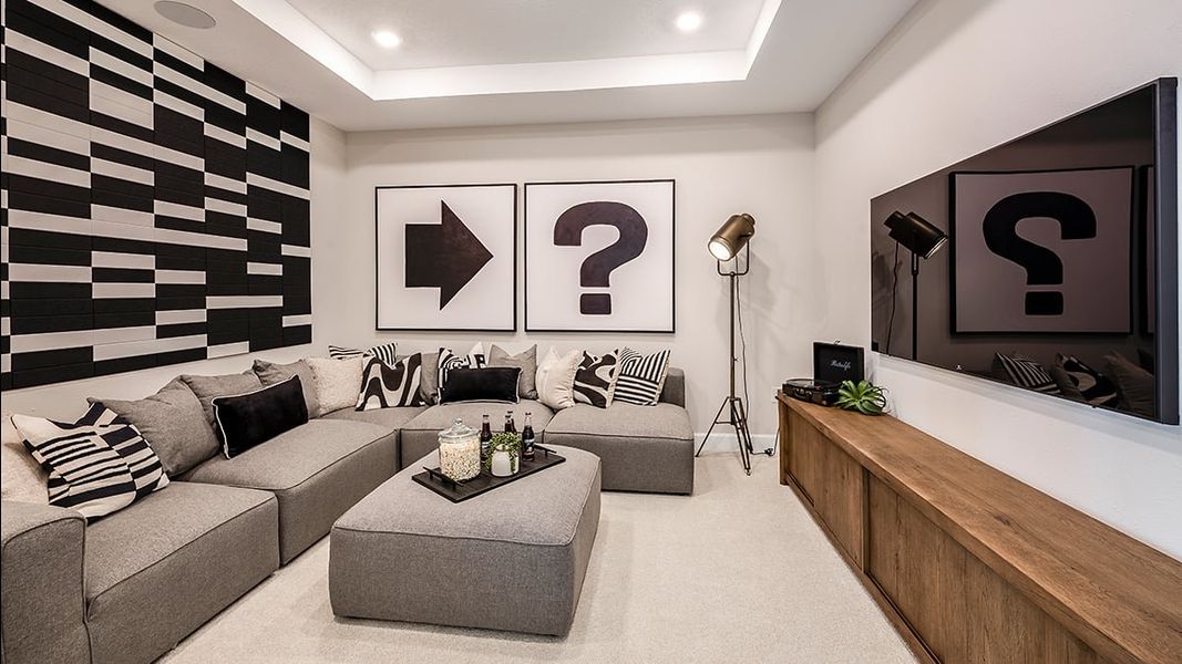 Furnished interior view inside a new home in Ardisia Park, New Smyrna Beach (Image 30).