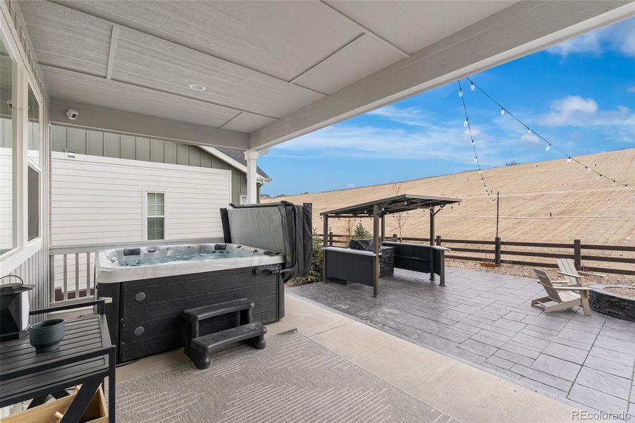 Exterior details and patio area of a home in Macanta Destination Collection, Castle Rock (Image 24). Exterior details and patio area of a home in Macanta Destination Collection, Castle Rock (Image 24).