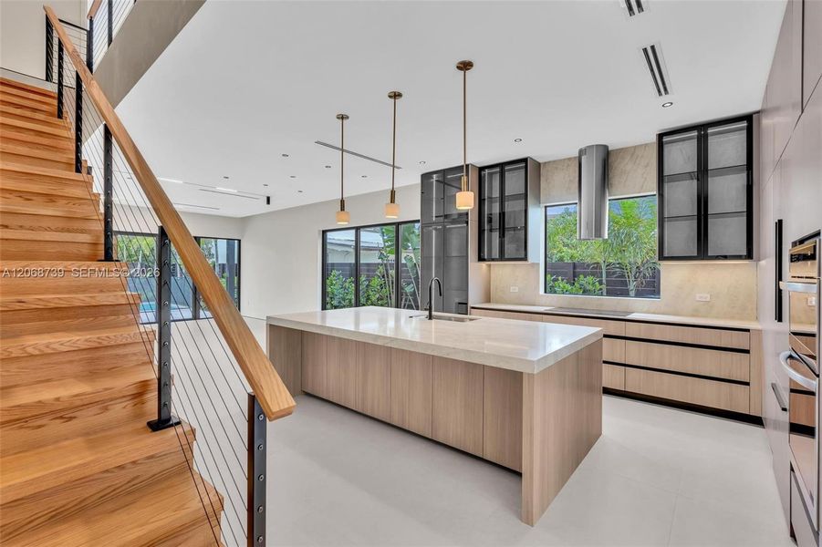 Furnished interior view inside a new home in , Miami (Image 19).