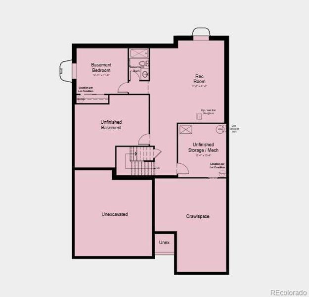Structural options added include: Finished basement.