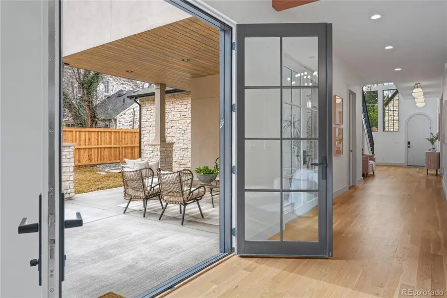 Exterior details and patio area of a home in , Denver (Image 4). Exterior details and patio area of a home in , Denver (Image 4).