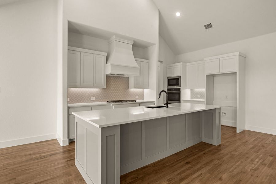 Furnished interior view inside a new home in Highland Oaks, Boyd (Image 4).