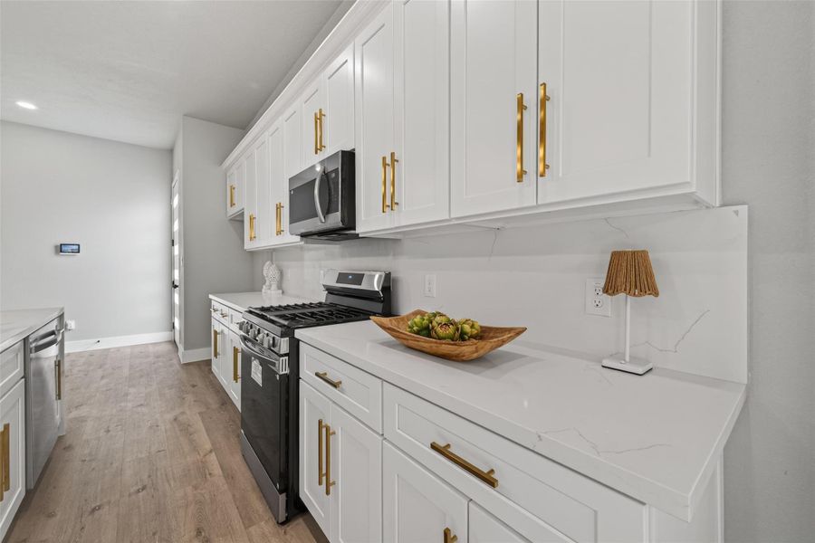 Furnished interior view inside a new home in , Houston (Image 25).