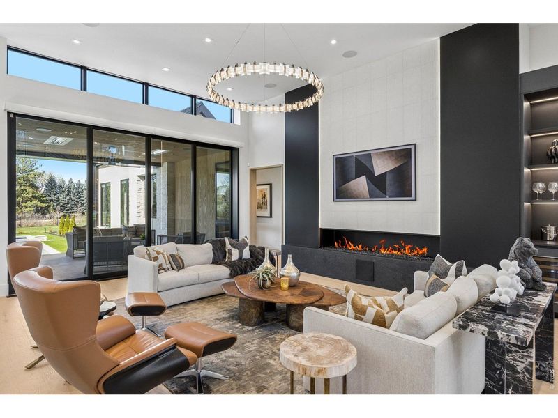 Furnished interior view inside a new home in , Greenwood Village (Image 30).