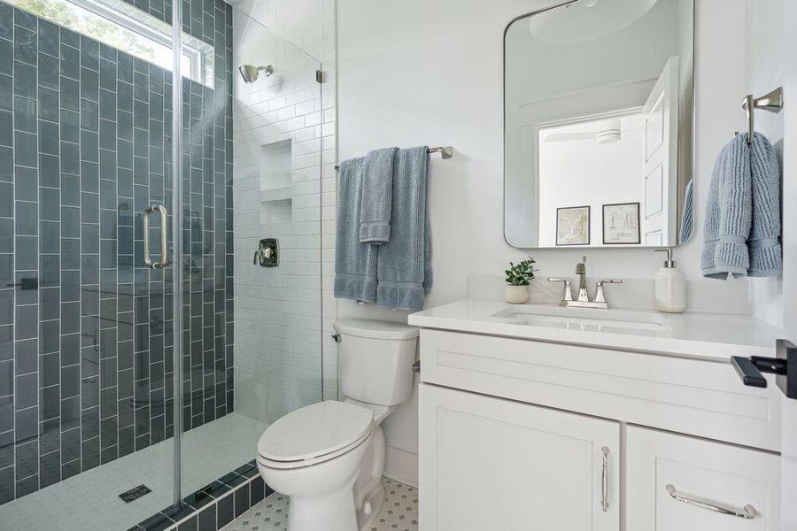 Furnished interior view inside a new home in Miller's Crossing, Johns Island (Image 15).