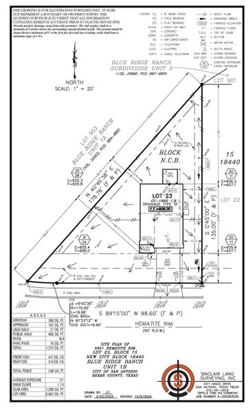 5851 hematite rim - site plan rev