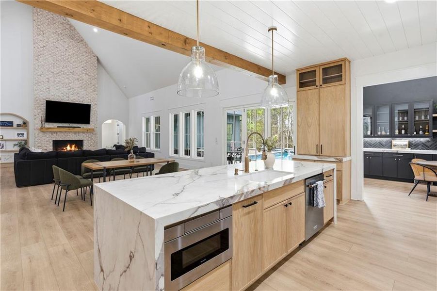 Furnished interior view inside a new home in , Dacula (Image 51).