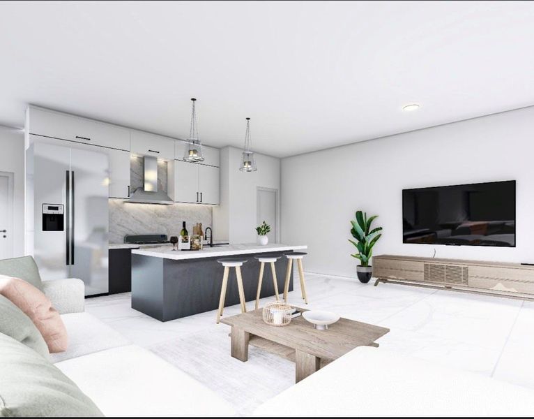 Furnished interior view inside a new home in , Pompano Beach (Image 4).