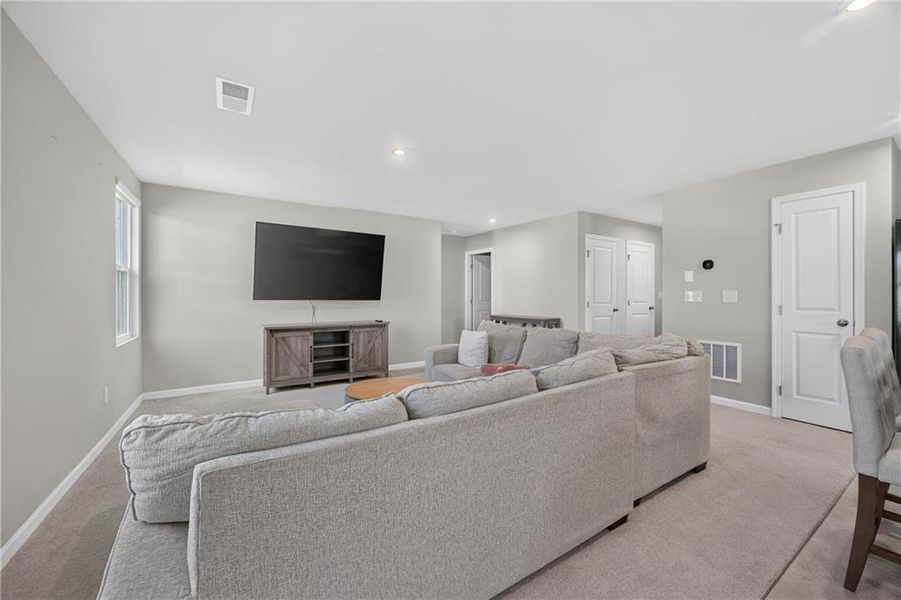 Furnished interior view inside a new home in Riverside at Calhoun, Calhoun (Image 10).