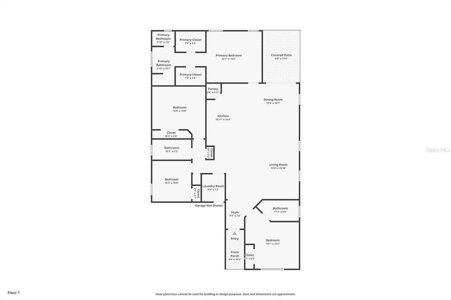 2D floor plan layout of this home in , Ocala, FL (Image 5).