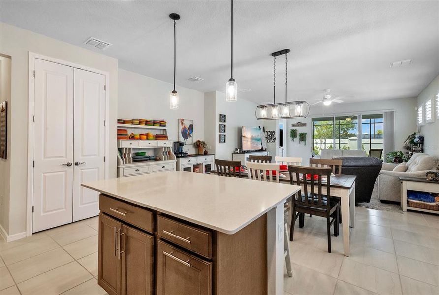 Furnished interior view inside a new home in Del Webb Oasis, Winter Garden (Image 16).