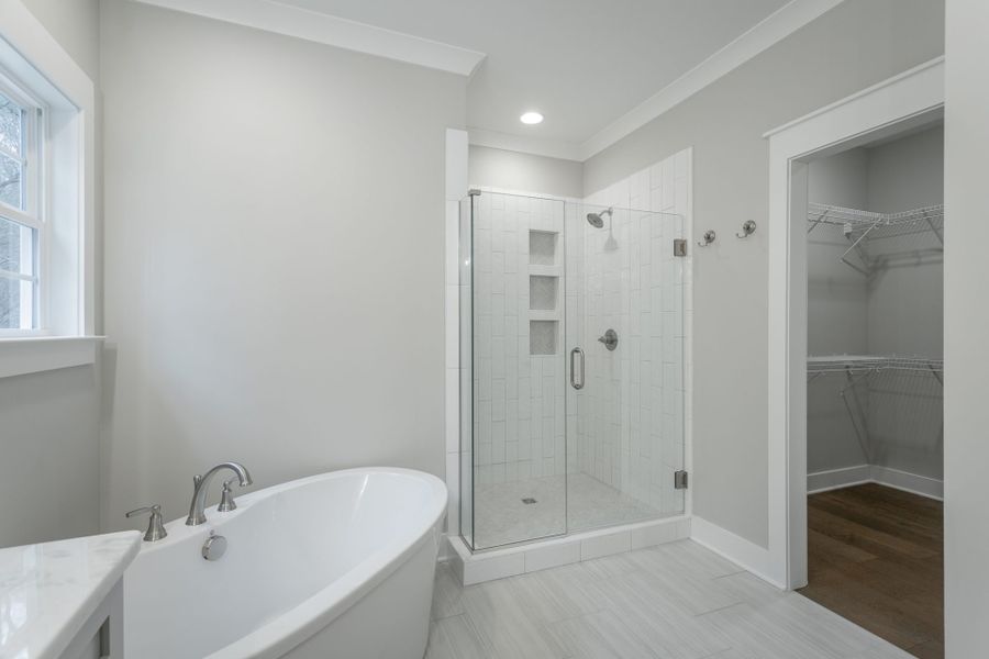 Furnished interior in a model home at River Gorge Ranch in River Gorge Ranch (Image 20).