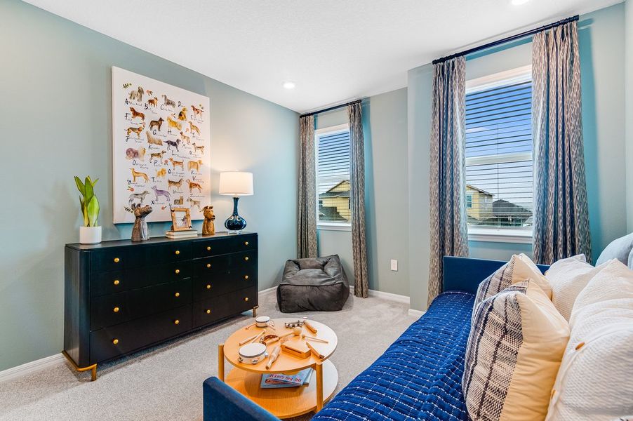 Furnished interior view inside a new home in The Waters at Center Lake Ranch, St. Cloud (Image 26).