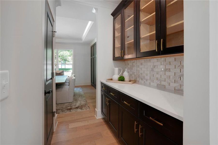 Furnished interior view inside a new home in Steeplechase, Hoschton (Image 26).