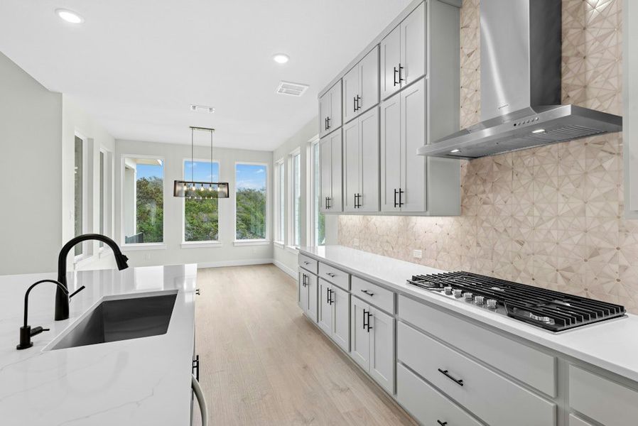 Furnished interior view inside a new home in Riverstone, Georgetown (Image 8).