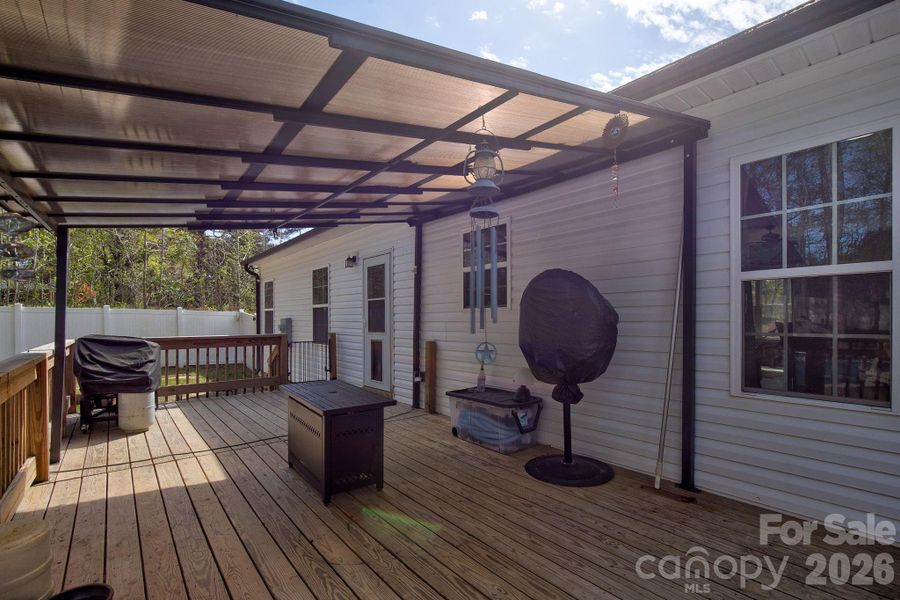 Exterior details and patio area of a home in , Lancaster (Image 22).