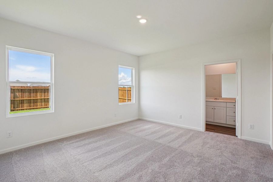 Representative unfurnished interior of a home built from the Odyssey by Starlight Homes in Williams Landing, Waller (Image 14).
