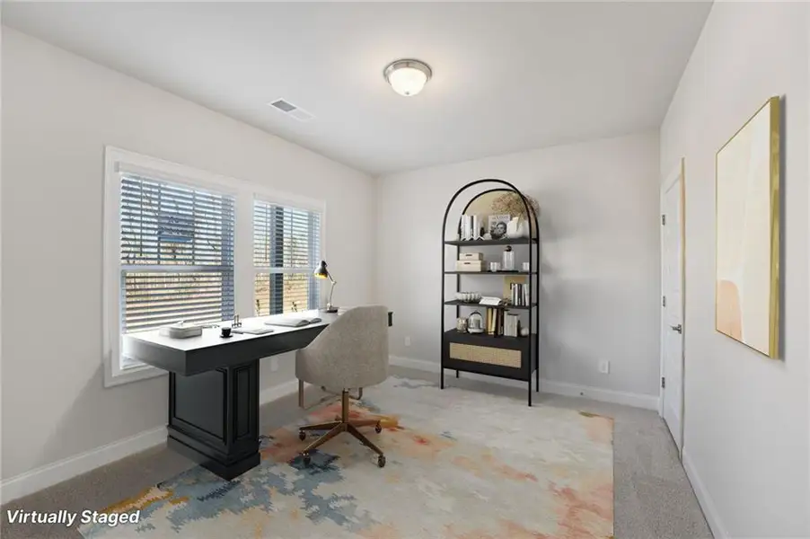 Furnished interior view inside a new home in Hemingway - Highland Series, Cumming (Image 10).