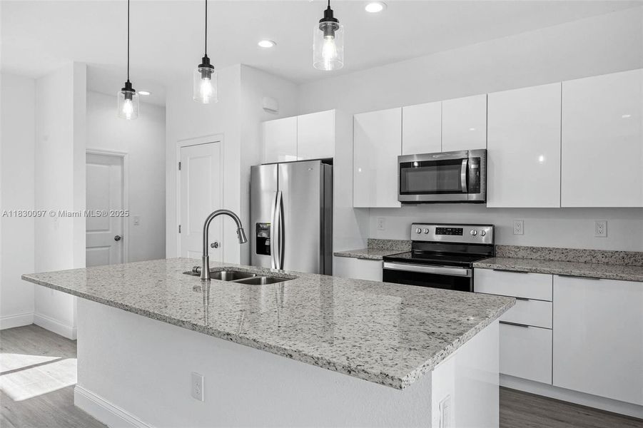 Furnished interior view inside a new home in , Lehigh Acres (Image 9).