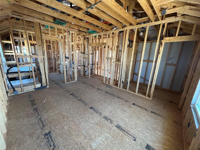 Spacious, unfurnished interior of a new home in The Homestead at Lariat, Liberty Hill (Image 21). Spacious, unfurnished interior of a new home in The Homestead at Lariat, Liberty Hill (Image 21).