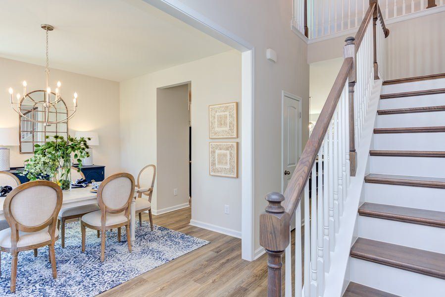 Representative furnished interior of a home built from the The Concerto by Chesapeake Homes in The Farm at Neill's Creek, Lillington (Image 8). Representative furnished interior of a home built from the The Concerto by Chesapeake Homes in The Farm at Neill's Creek, Lillington (Image 8).