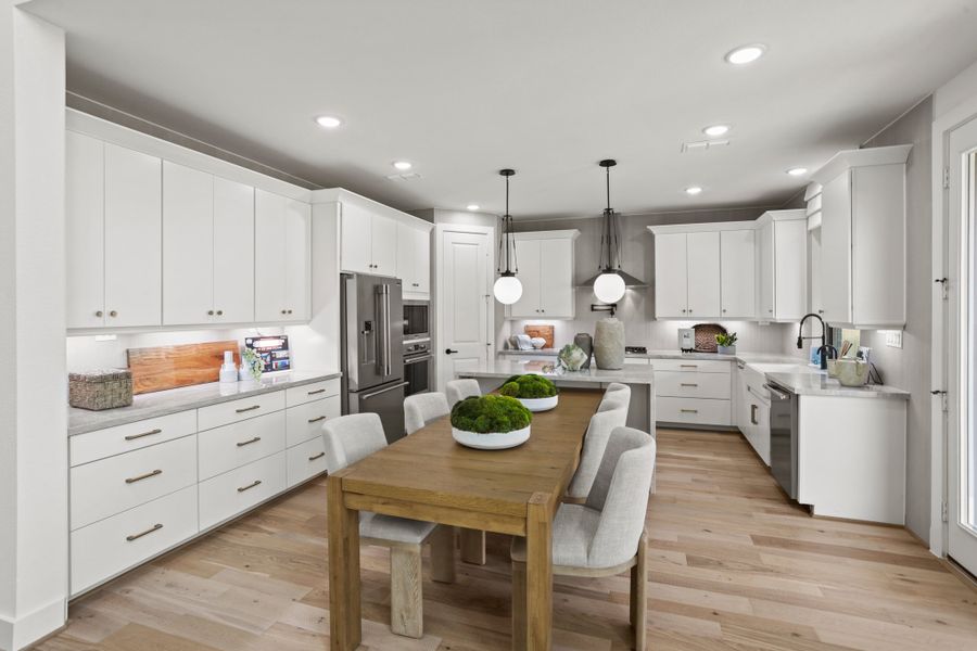 Furnished interior view inside a new home in Jubilee 45', 50', 70', Hockley (Image 45).