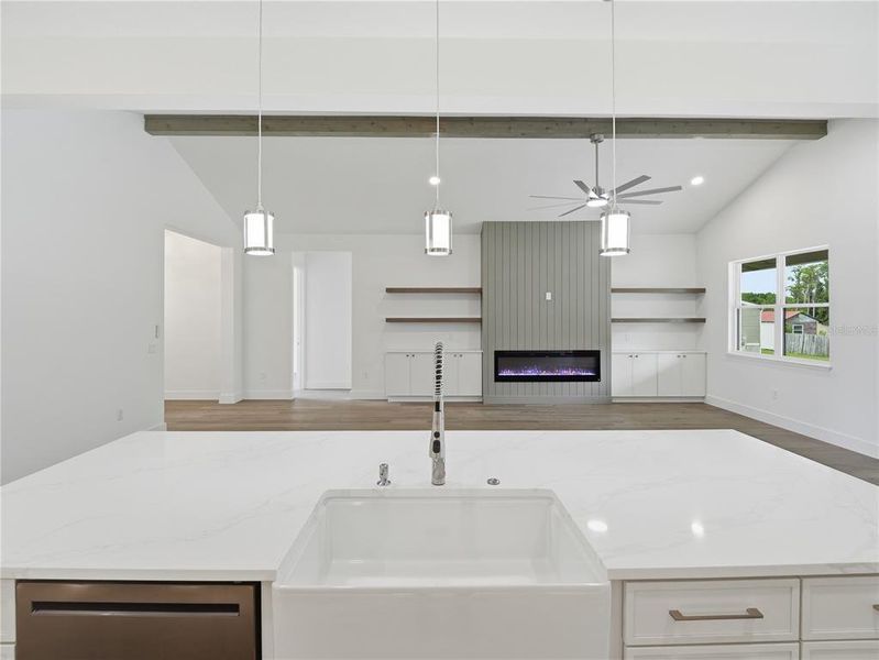 Furnished interior view inside a new home in , St. Cloud (Image 8).