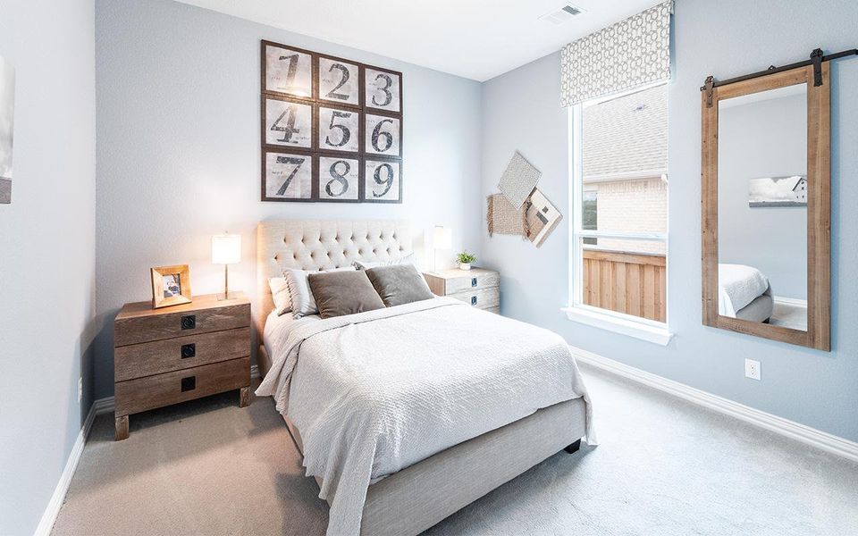 Representative furnished interior of a home built from the Atascadero by CastleRock Communities in Solterra, Mesquite (Image 17).