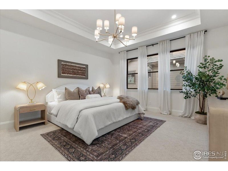 Furnished interior view inside a new home in , Berthoud (Image 48).