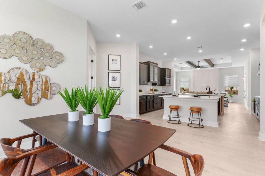 Furnished interior view inside a new home in Broken Oak, Georgetown (Image 66).